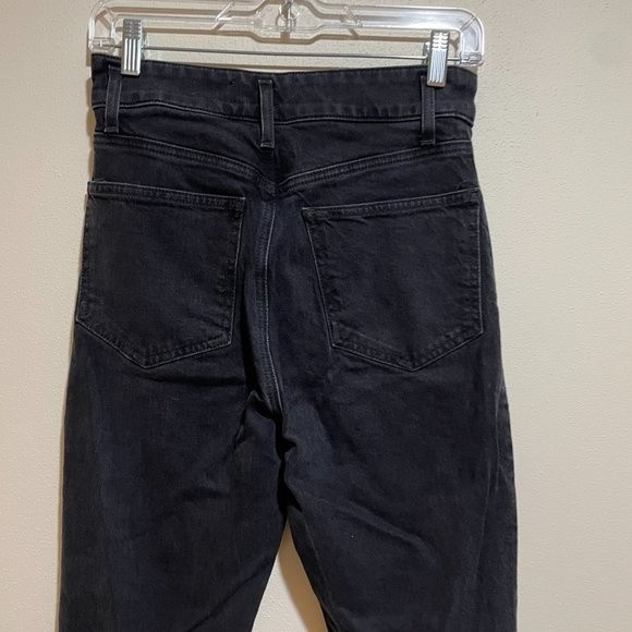 Reformation Size 26 Kayo High & Skinny Erie Black Wash Jeans no belt - Picture 10 of 14